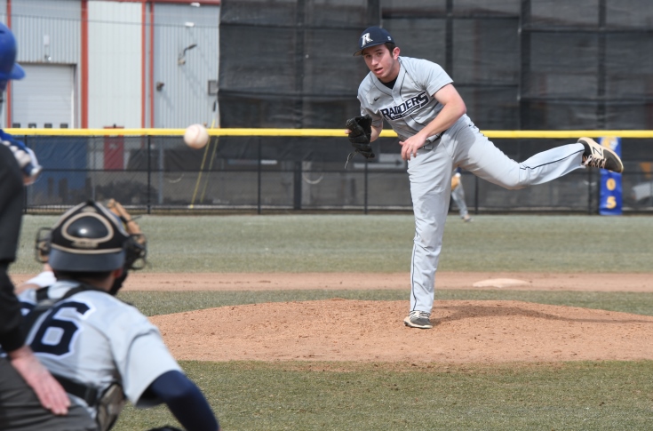 Baseball: Schaefer's gem guides Raiders to GNAC split with Colby-Sawyer