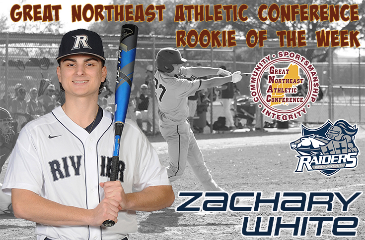 Baseball: Zachary White named GNAC Rookie of the Week