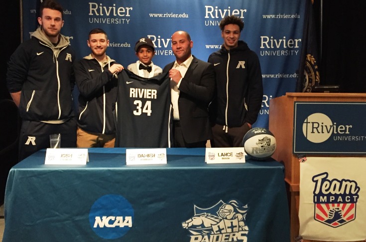 Men's Basketball: Damien Rodrigues introduced as newest member of the Raiders