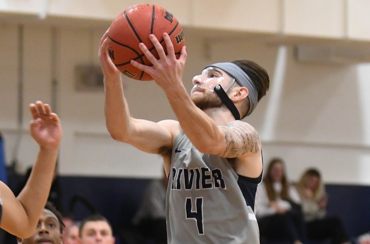 Men's Basketball: Raiders top Lesley, 93-82 for first win of the season