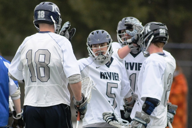 Men's Lacrosse edges Johnson & Wales for first GNAC win of 2014