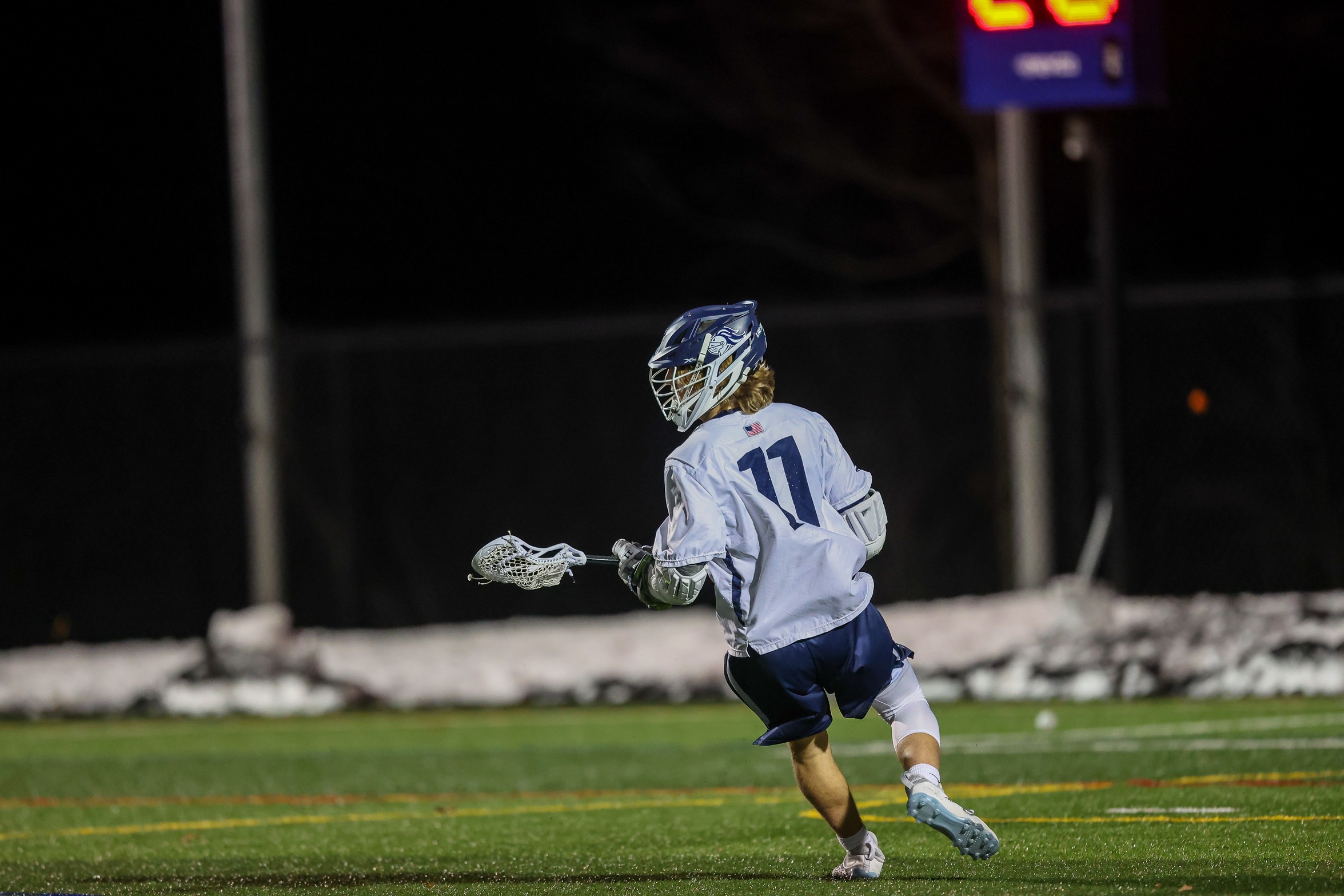 Mercier Leads Men’s Lacrosse with Six Goals to Take Down Cadets