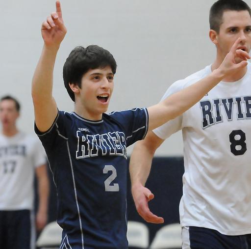 Rivier sweeps Emerson in Men's Volleyball action