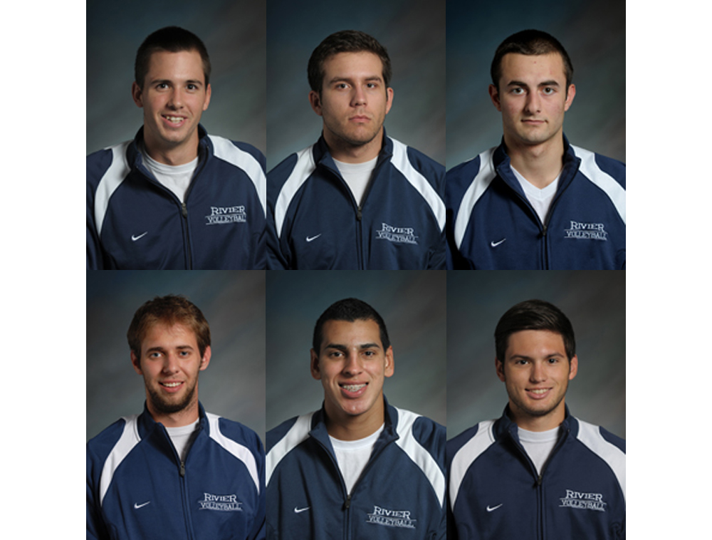 Rivier Men's Volleyball Names 6 To All-Conference Team