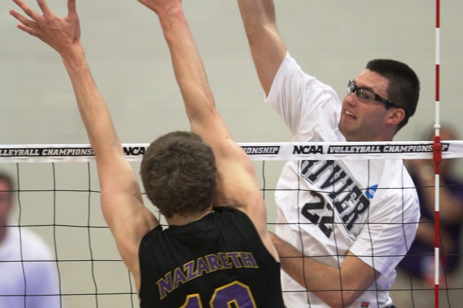 #4 Men's Volleyball takes both ends of a Saturday Tri-Match