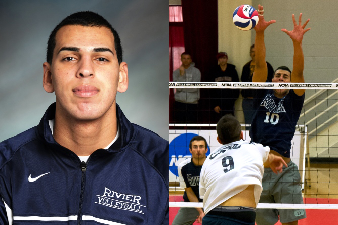 Rivier's Almario selected as ECAC North Player of the Week