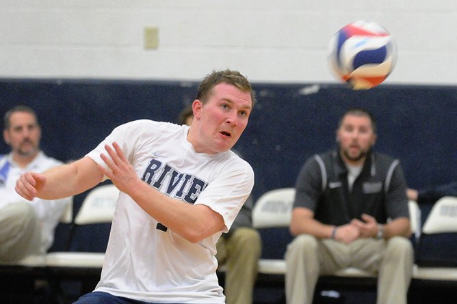 #1 Men's Volleyball dispatches Wentworth in four sets