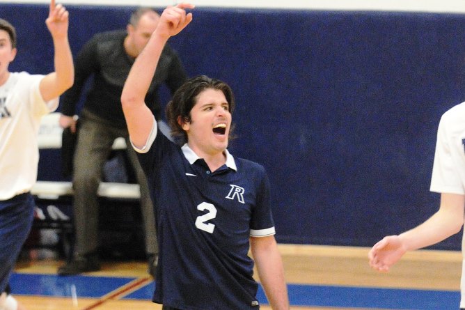 Men's Volleyball sweeps tri-match to close out regular season