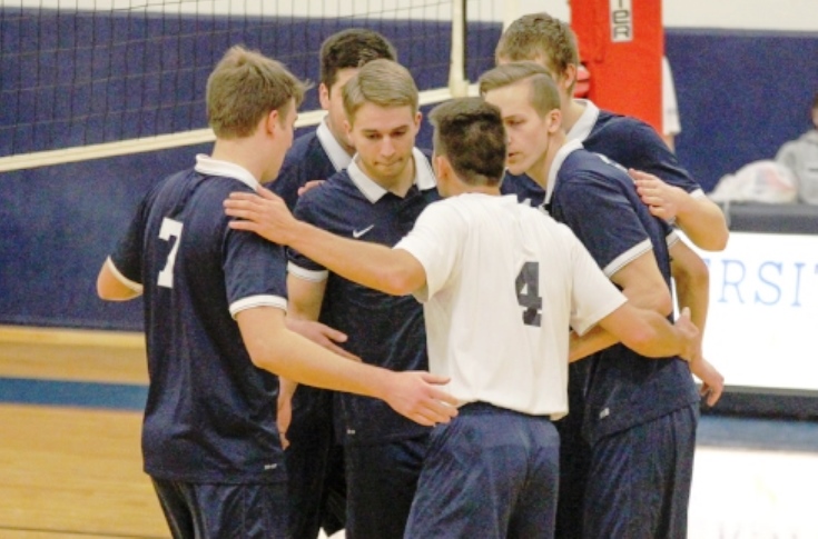 Men's Volleyball: #14 Rivier downs #10 Kean University in straight sets