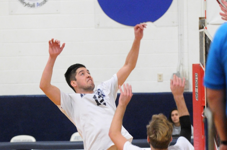 Men's Volleyball: Rivier powers past Emerson in straight sets
