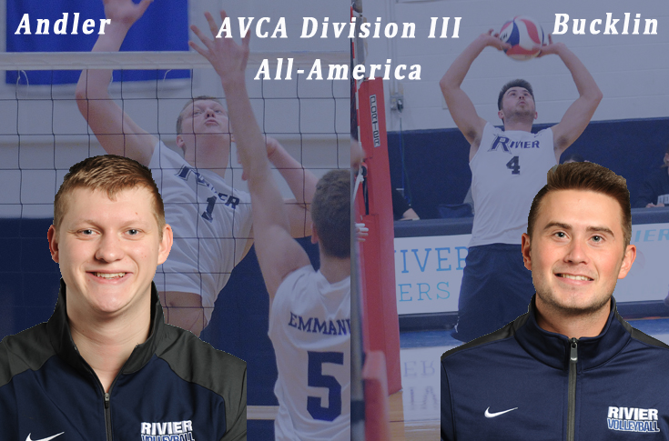 Men's Volleyball: Andler, Bucklin earn AVCA All-America honors