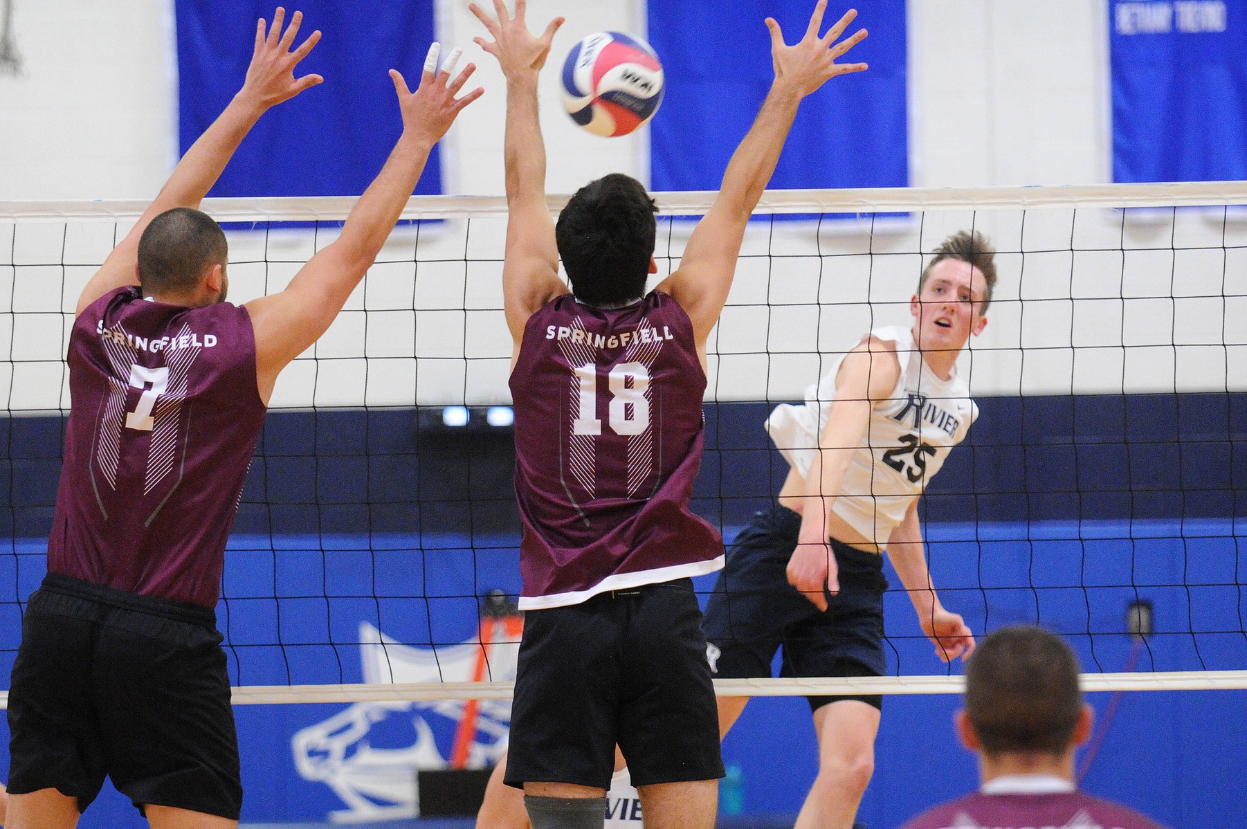 Men's Volleyball: Rivier swept at home by #1 Springfield