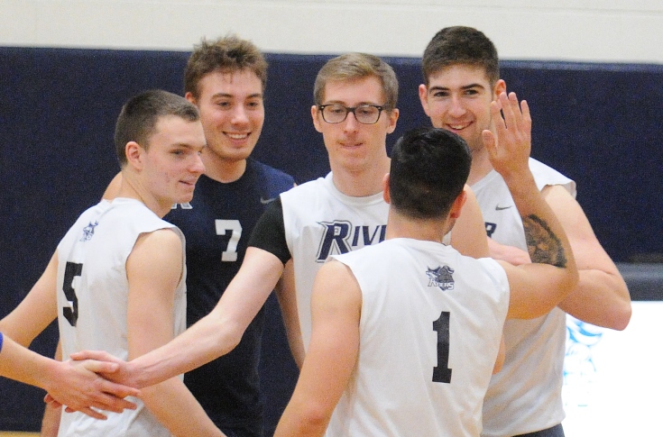 Men's Volleyball: Raiders drop the Lasers in 3 sets, 3-0
