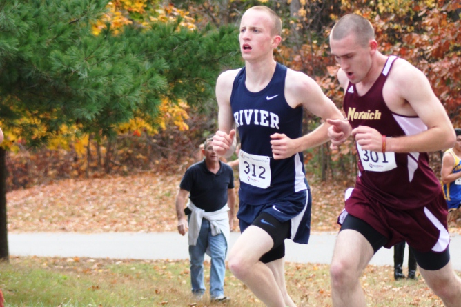Moran is the top finisher for Rivier