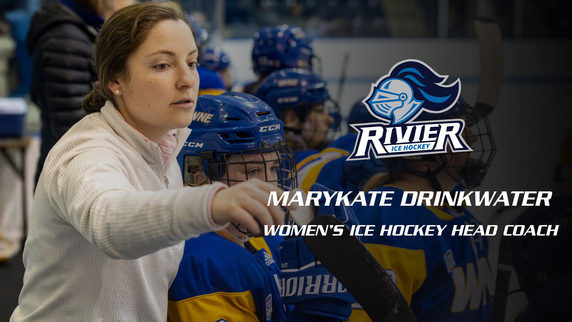 Marykate Drinkwater Named Women&rsquo;s Ice Hockey Head Coach at Rivier University