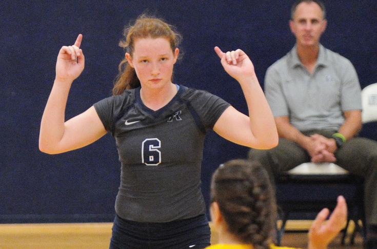Women's Volleyball: Raiders ghost their way to GNAC Semi-finals