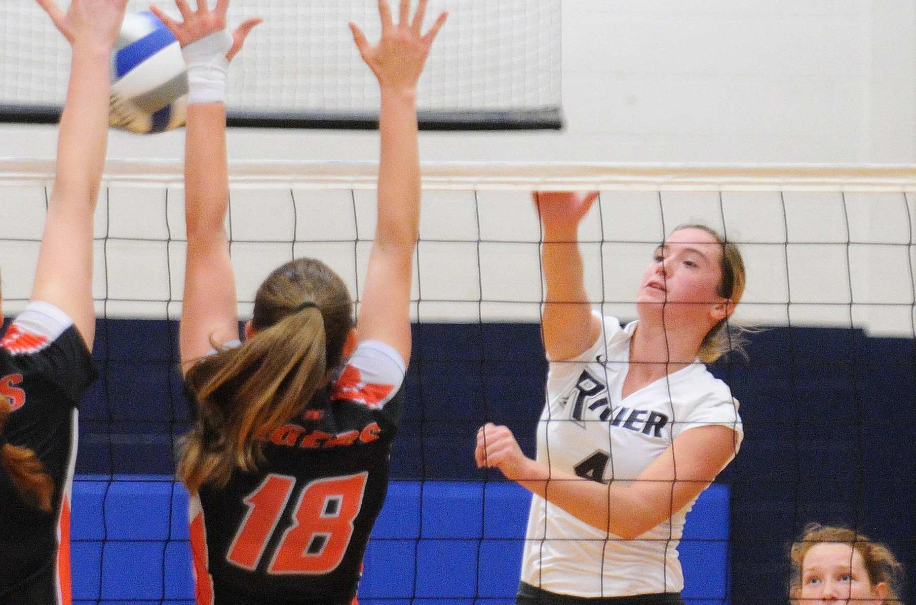 Women's Volleyball: Dunster, Raiders top Suffolk in four-sets