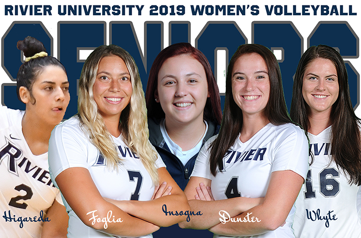 Women's Volleyball: Raiders take two on Senior Day