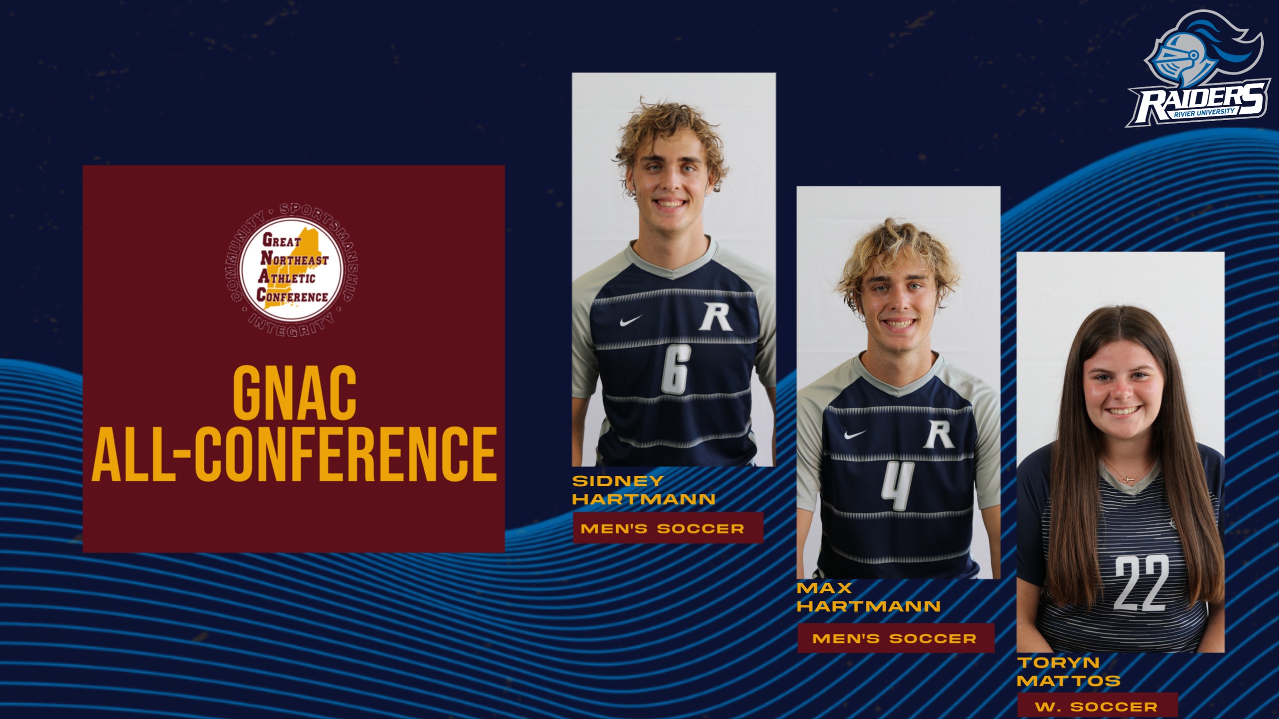 GNAC Men's and Women's Soccer All-Conference