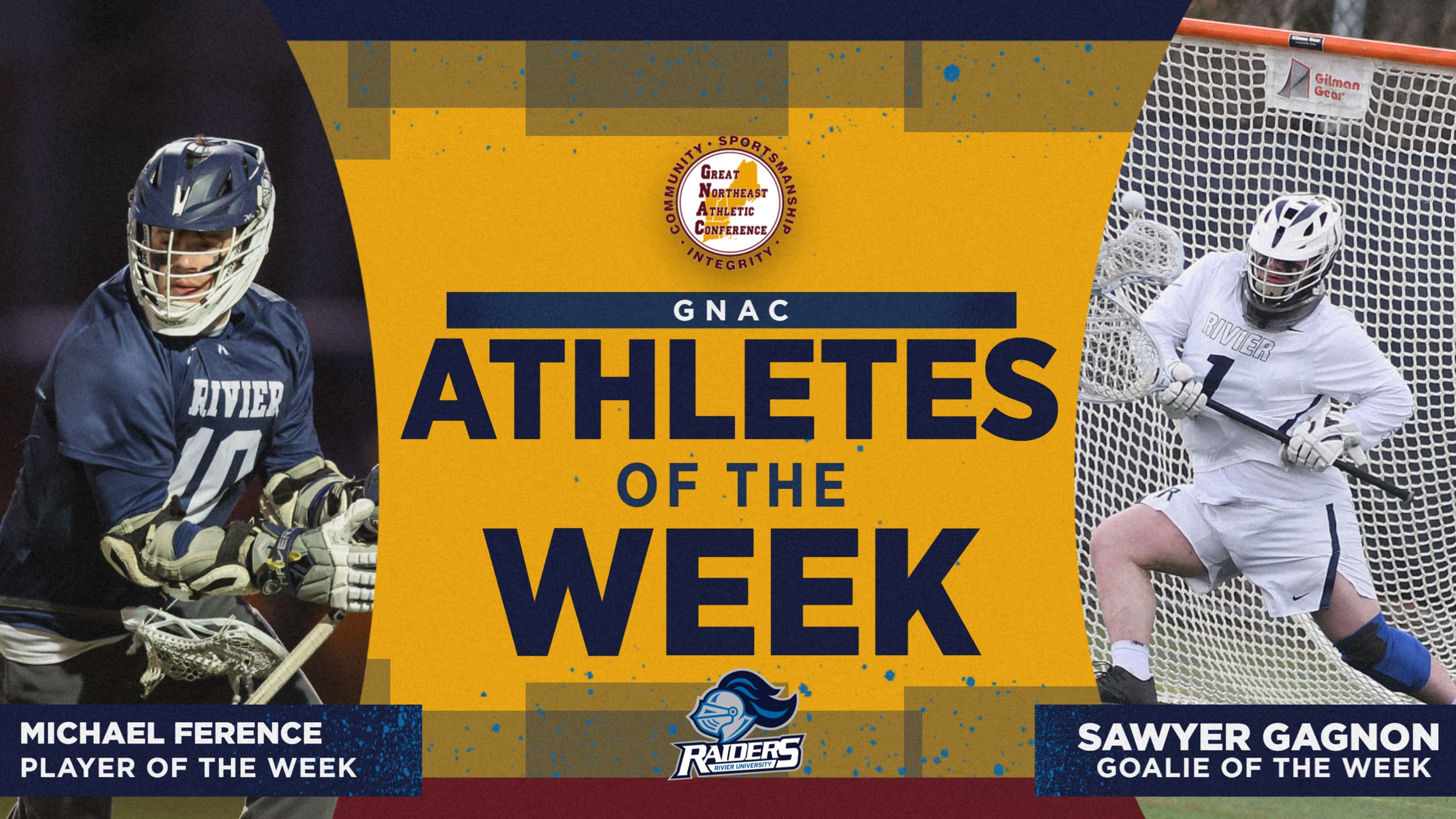 Ference and Gagnon Earn GNAC Weekly Honors