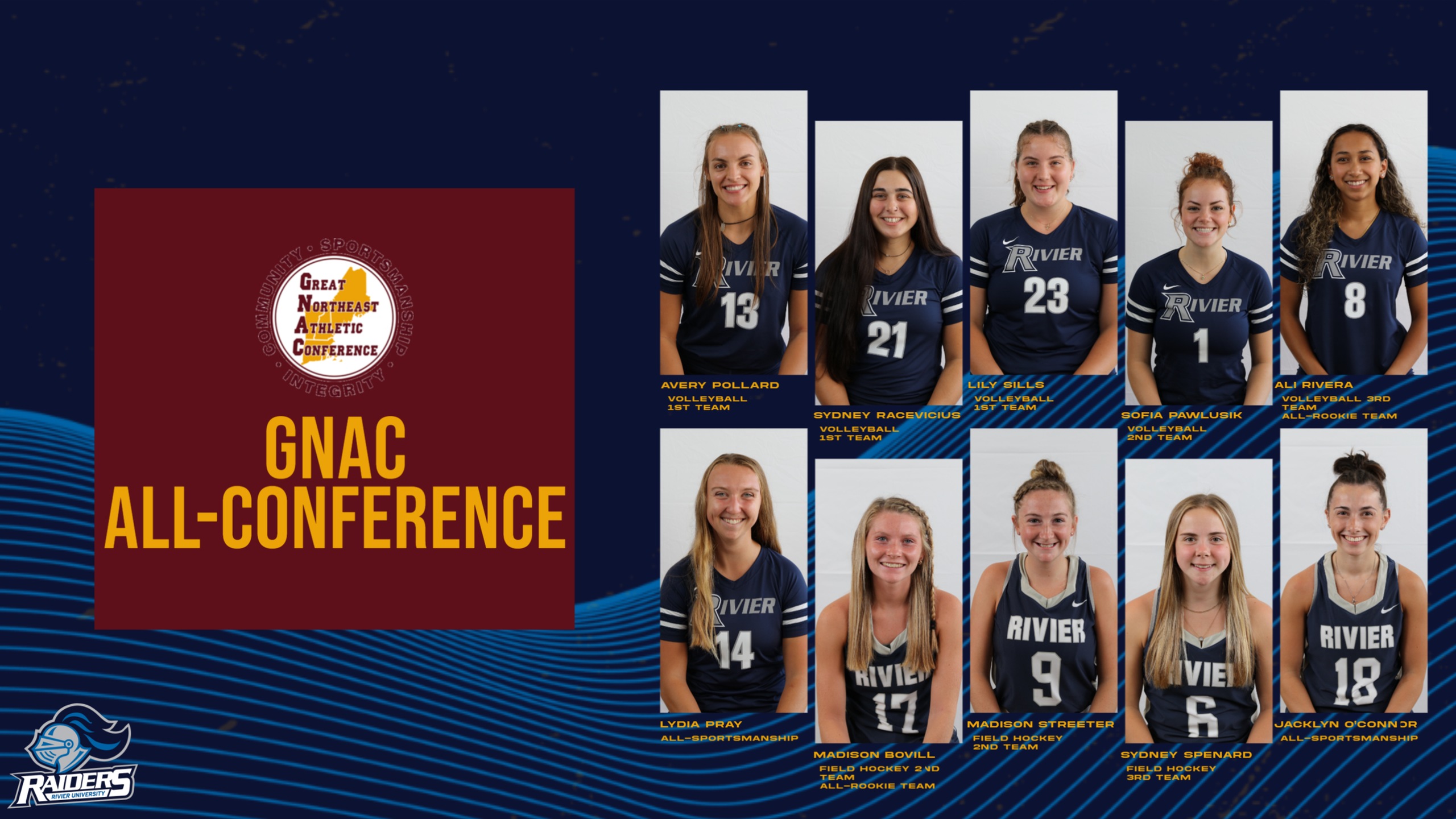 GNAC Releases Field Hockey and Volleyball All-Conference