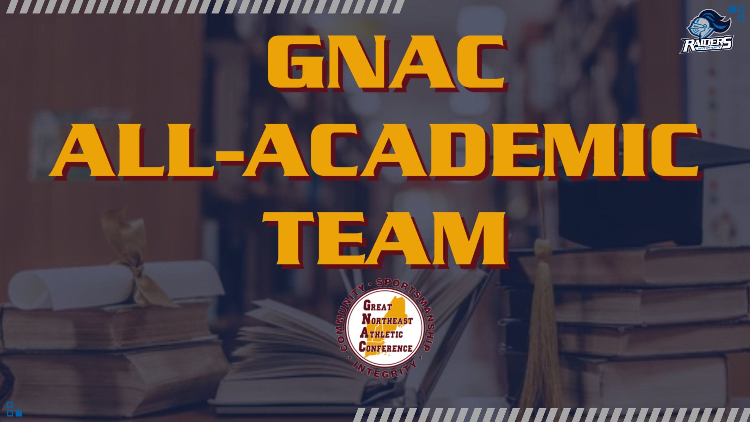 Raiders Post 87 GNAC All-Academic Honors