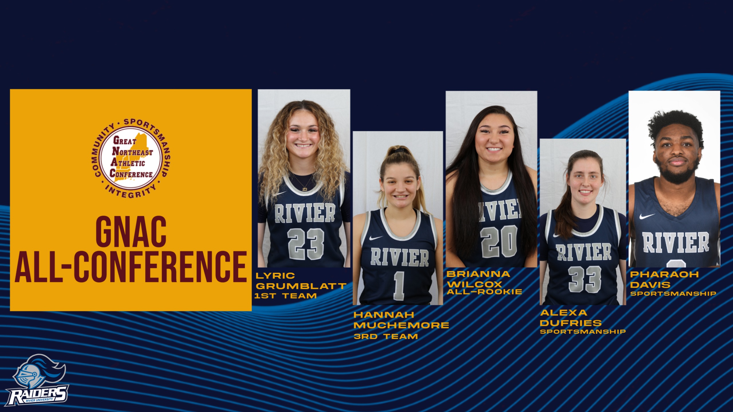 GNAC Releases All-Conference Teams for Basketball