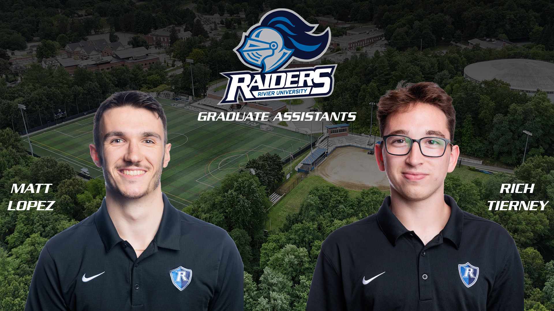 Lopez, Tierney Join Staff as Graduate Assistants