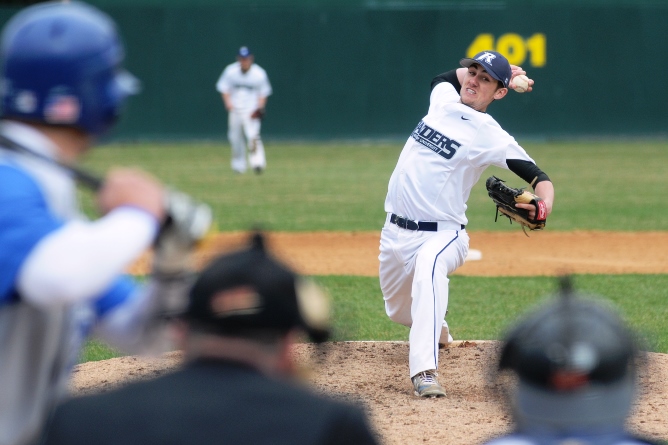 Rivier Baseball drops a pair to Saint Joseph's College