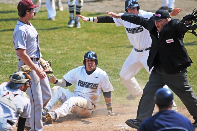Baseball rallies back twice but only able to split GNAC twinbill with Norwich