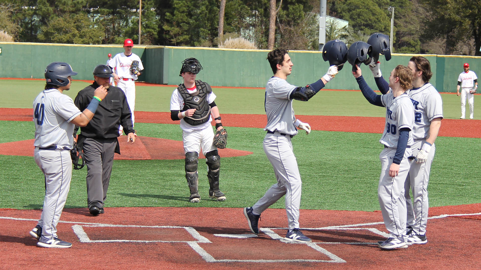 Baseball Sweeps Lancaster Bible to Open Season