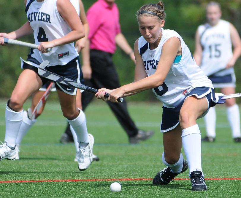 Amcats top Rivier in non-conferene Field Hockey Action