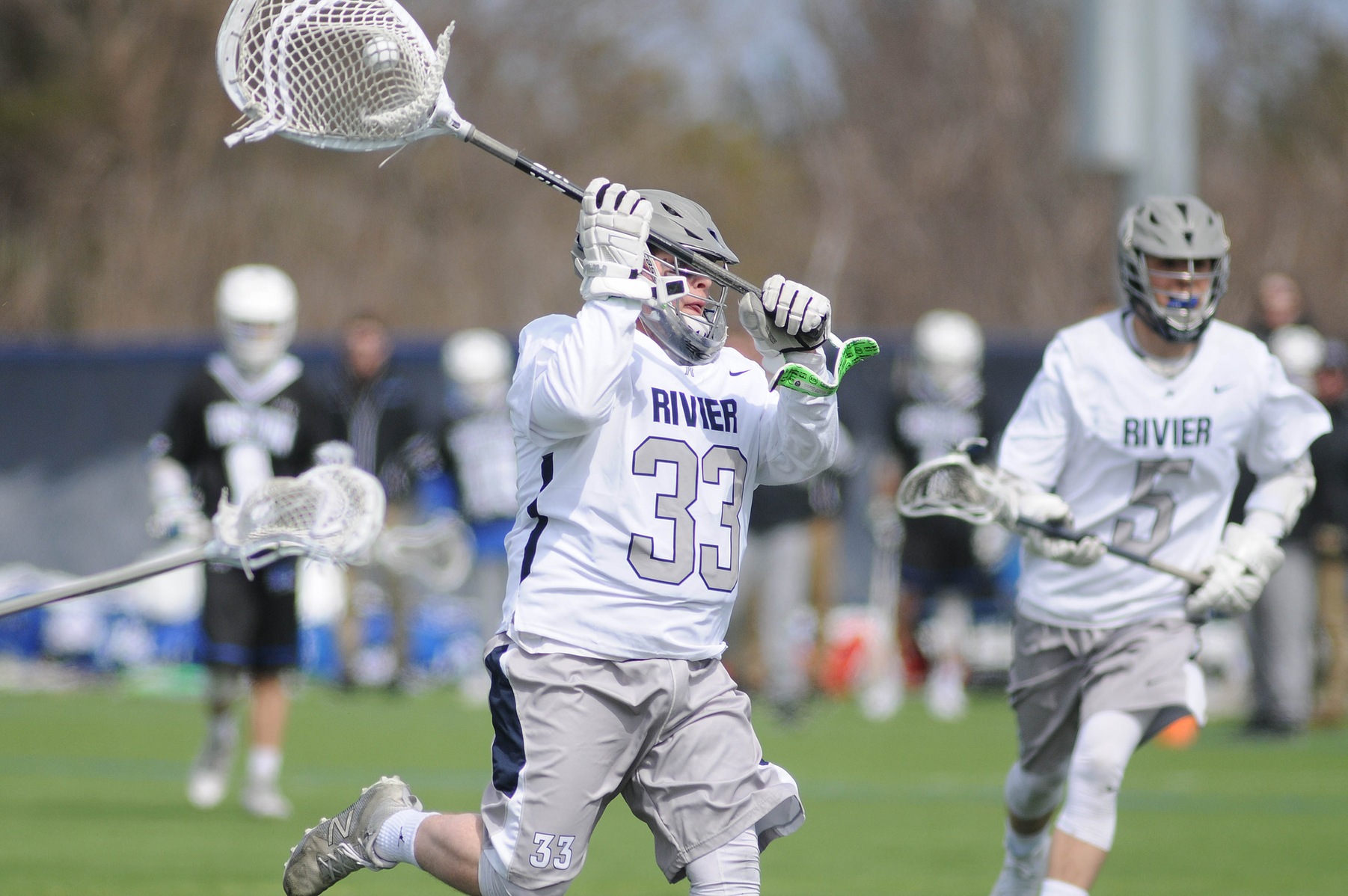 Men's Lacrosse: Raiders tripped up at home by UMass-Boston