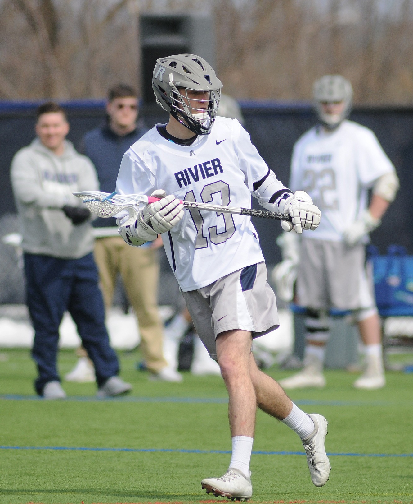 Men's Lacrosse: Raiders earn second win at home against the Mariners, 20-6