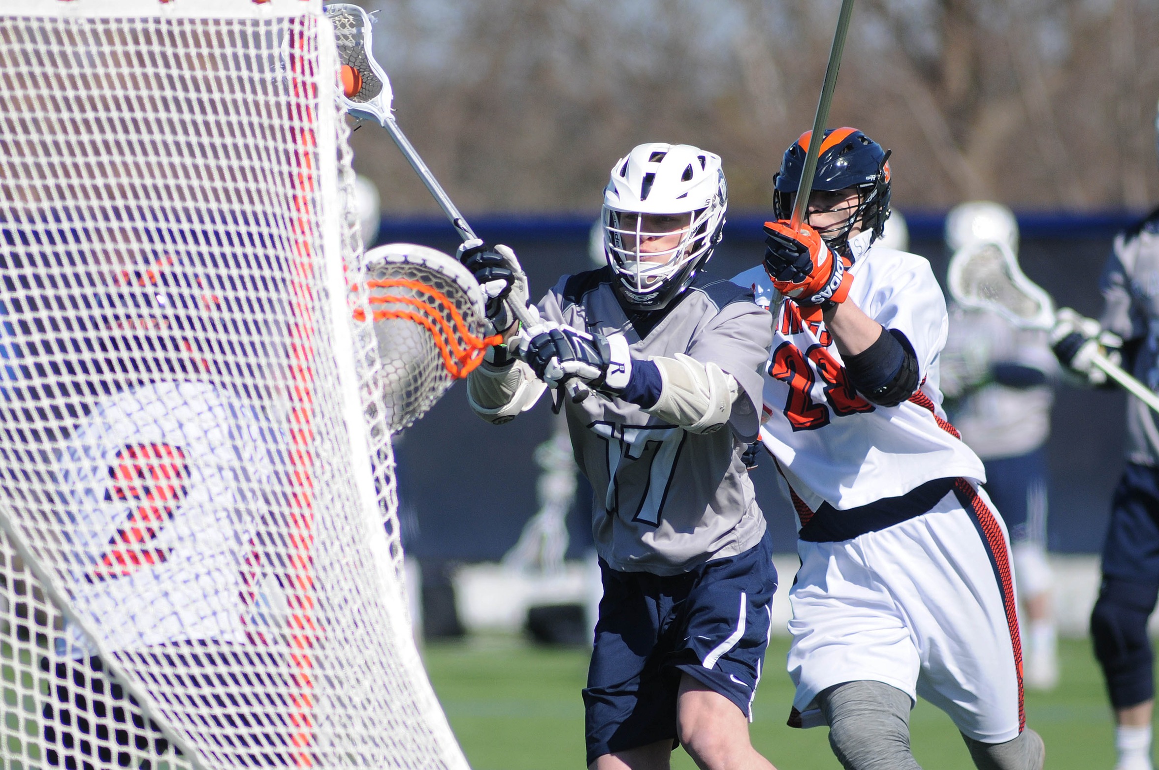 Men's Lacrosse: Raiders fall to the Cadets in a 12-6 loss.