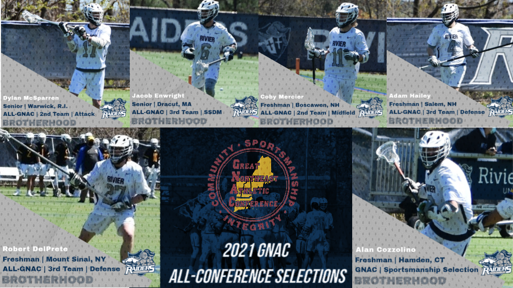 Men's Lacrosse: Six Raiders earn GNAC All-Conference Selections.