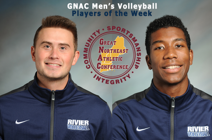 Men's Volleyball: Bucklin, Graham named GNAC Players of the Week
