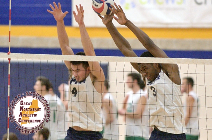 Men's Volleyball: Bucklin, Graham named GNAC Players of the Week