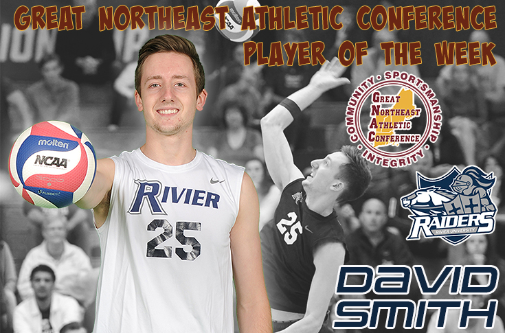 Men's Volleyball: Smith selected as GNAC Offensive Player of the Week