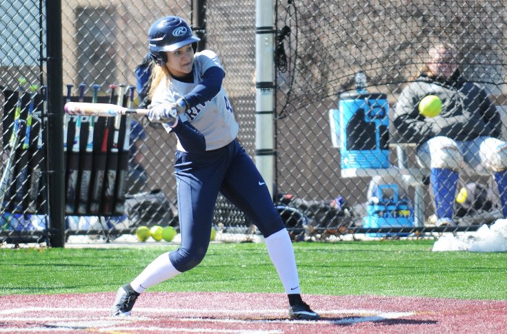 Softball:  Raiders suffer first loss of the season to the Eagles, 5-4.
