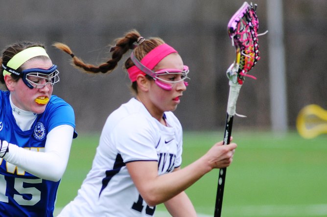 Amaral, Women's Lax earn 14-9 decision at Norwich