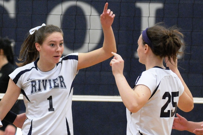 Women's Volleyball completes historic season, finish 11-0 in the GNAC
