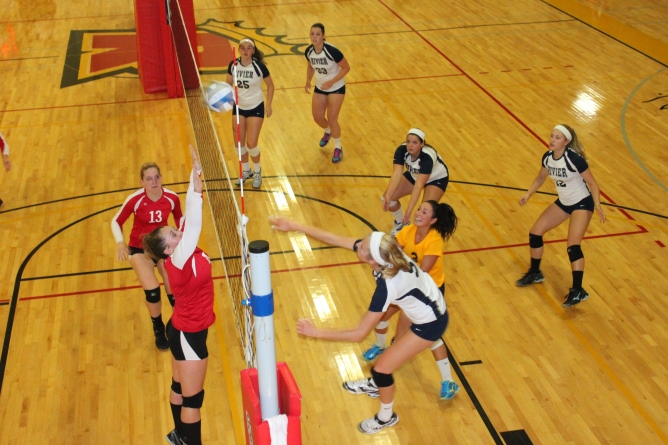 Women's Volleyball sweeps through Day Two at Pride Invitational