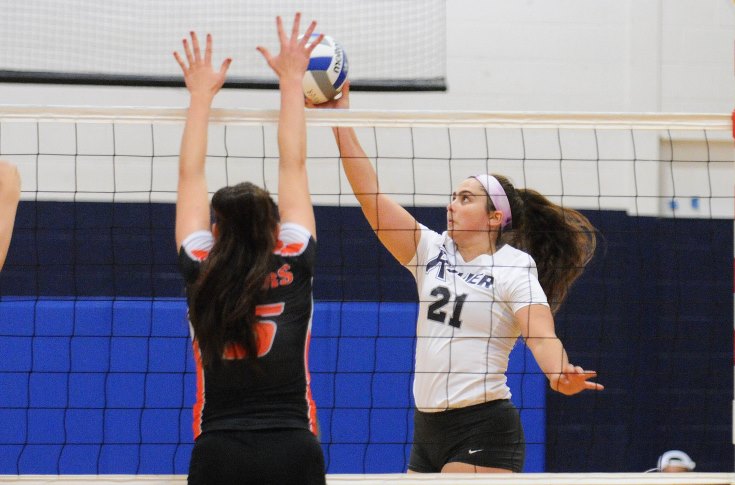 Women's Volleyball: Raiders split opening day in the Granite State Challenge