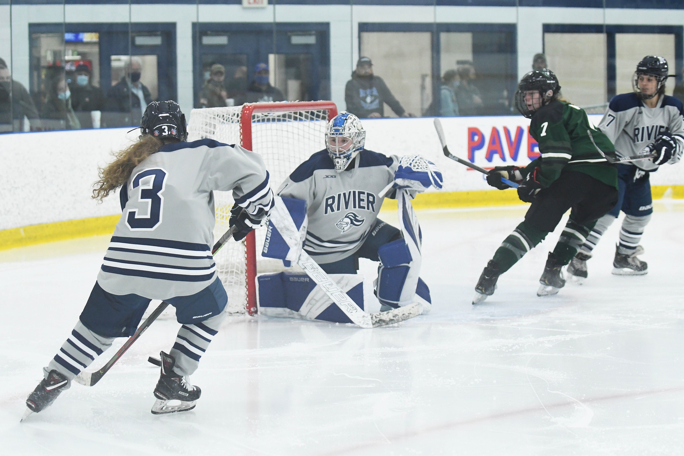 Women’s Hockey Falls to Spartans