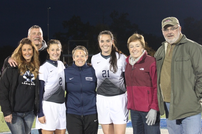 Women's Soccer honors seniors, fall to Lasell